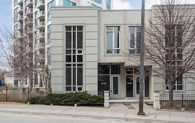 Th 100 - 83 Borough Dr, Townhouse with 3 bedrooms, 3 bathrooms and 1 parking in Toronto ON | Image 1