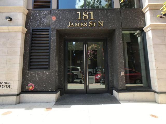 505 - 181 James Street N, Condo with 1 bedrooms, 1 bathrooms and null parking in Hamilton ON | Image 2