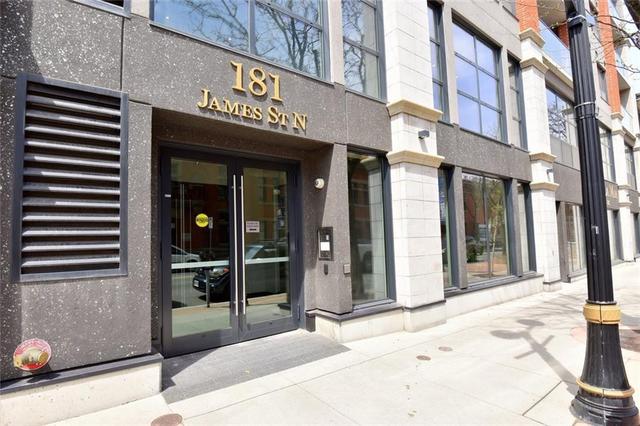 308 - 181 James Street N, Condo with 2 bedrooms, 1 bathrooms and null parking in Hamilton ON | Image 5