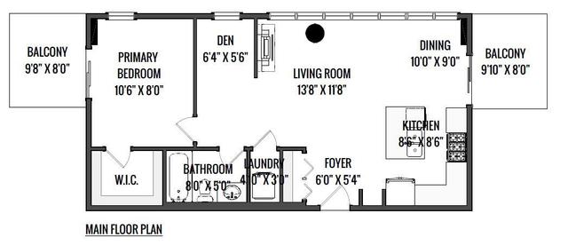 903 - 735 2 Avenue Sw, Condo with 1 bedrooms, 1 bathrooms and 1 parking in Calgary AB | Card Image