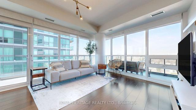 1001 - 35 Brian Peck Cres, Condo with 2 bedrooms, 2 bathrooms and 2 parking in Toronto ON | Image 2