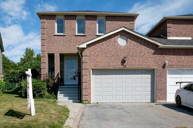 28 Leach Dr, House attached with 4 bedrooms, 4 bathrooms and 2 parking in Ajax ON | Image 1