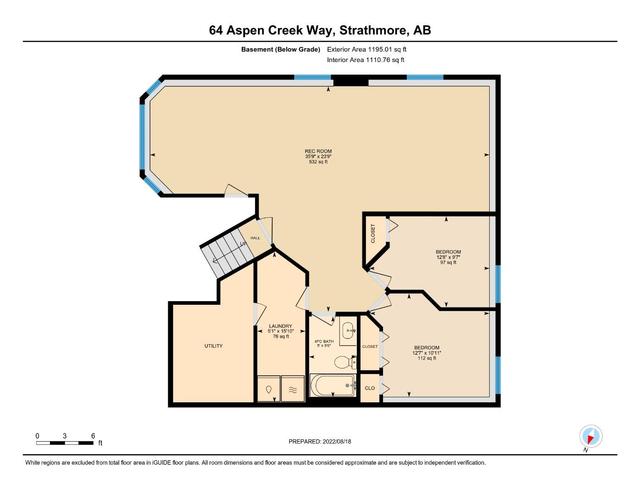 64 Aspen Creek Way, House detached with 5 bedrooms, 3 bathrooms and 4 parking in Wheatland County AB | Image 46