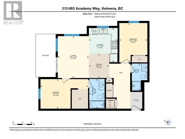 312 - 883 Academy Way, Condo with 2 bedrooms, 2 bathrooms and 1 parking in Kelowna BC | Image 29