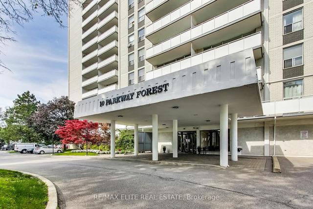 1505 - 10 Parkway Forest Dr, Condo with 2 bedrooms, 1 bathrooms and 1 parking in Toronto ON | Image 23