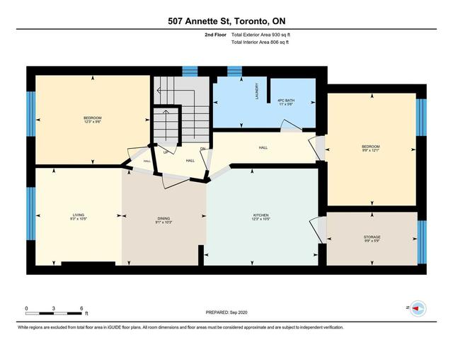 507 Annette St, House detached with 6 bedrooms, 4 bathrooms and 0 parking in Toronto ON | Image 10