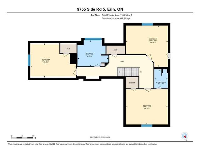 9755 Sideroad 5 Sdrd, House detached with 5 bedrooms, 4 bathrooms and 22 parking in Erin ON | Image 33