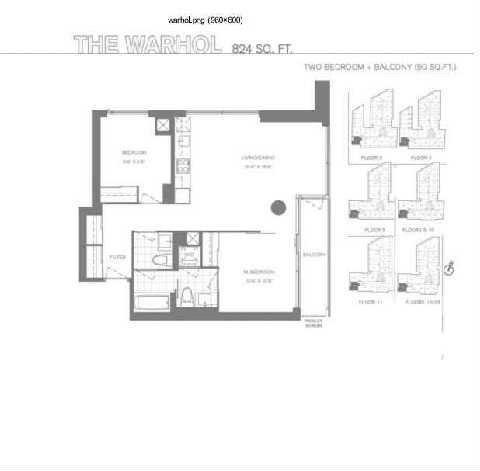 Lph05 - 352 Front St West St, Condo with 2 bedrooms, 2 bathrooms and 1 parking in Toronto ON | Image 1