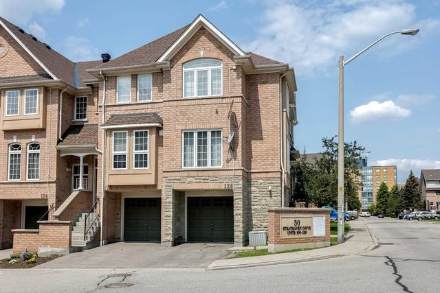 128 - 50 Strathaven Dr, Townhouse with 2 bedrooms, 2 bathrooms and 2 parking in Mississauga ON | Image 1