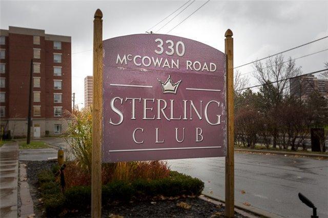 1003 - 330 Mccowan Rd, Condo with 2 bedrooms, 2 bathrooms and 1 parking in Toronto ON | Image 3