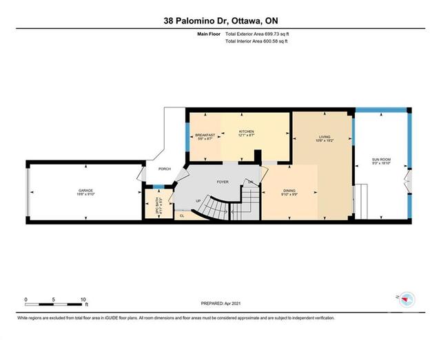 38 Palomino Drive, Townhouse with 3 bedrooms, 3 bathrooms and 3 parking in Ottawa ON | Image 30