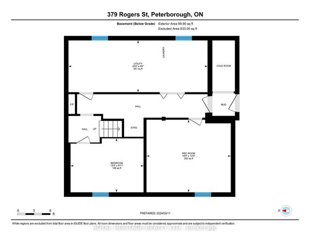 379 Rogers St, House detached with 4 bedrooms, 2 bathrooms and 4 parking in Peterborough ON | Image 35