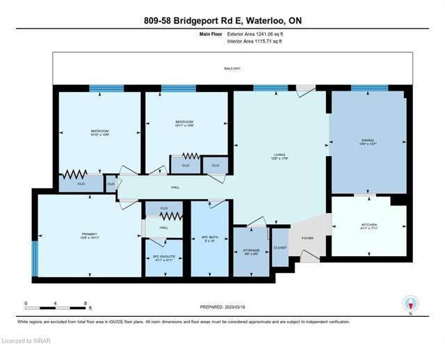 809 - 58 Bridgeport Road E, House attached with 3 bedrooms, 1 bathrooms and 1 parking in Waterloo ON | Image 19