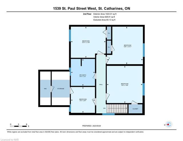 1539 St. Paul Street West Street W, House detached with 6 bedrooms, 3 bathrooms and 9 parking in St. Catharines ON | Image 42