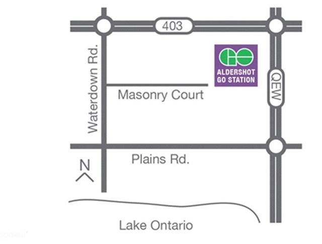 a417 - 101 Masonry Crt, Condo with 2 bedrooms, 2 bathrooms and 1 parking in Burlington ON | Image 6