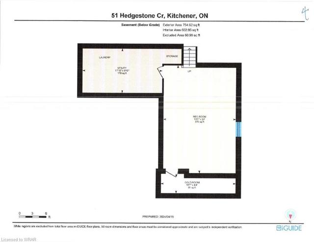 51 Hedgestone Crescent, House detached with 3 bedrooms, 2 bathrooms and 4 parking in Kitchener ON | Image 46