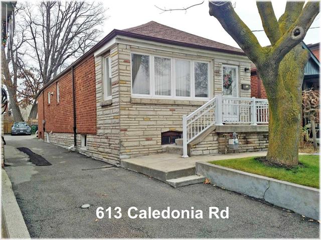 613 Caledonia Rd, House detached with 2 bedrooms, 2 bathrooms and 2 parking in Toronto ON | Image 1