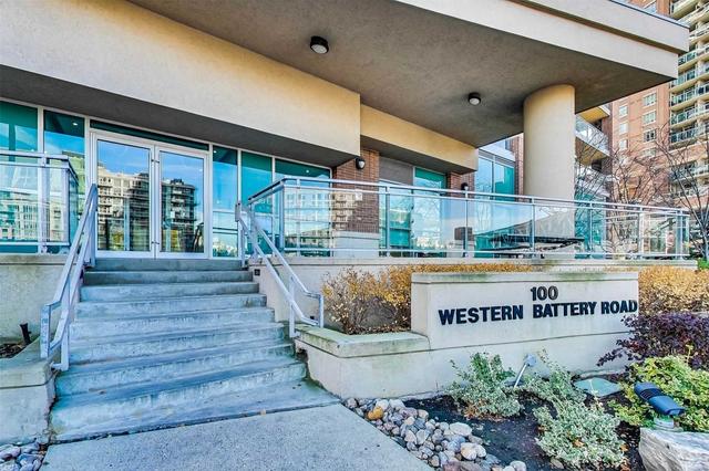 1107 - 100 Western Battery Rd, Condo with 2 bedrooms, 2 bathrooms and 1 parking in Toronto ON | Image 30