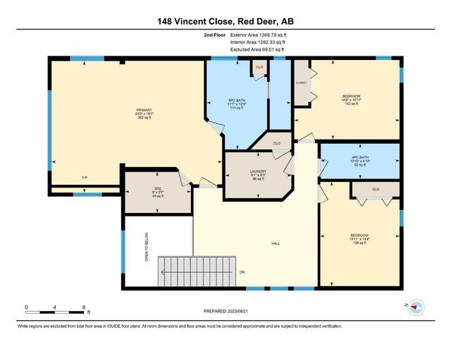 148 Vincent Close, House detached with 5 bedrooms, 3 bathrooms and 4 parking in Red Deer AB | Image 45