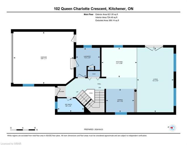 102 Queen Charlotte Crescent, House detached with 3 bedrooms, 2 bathrooms and 4 parking in Kitchener ON | Image 28