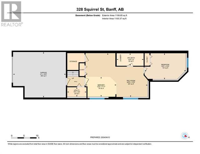 328 Squirrel Street, House detached with 4 bedrooms, 3 bathrooms and 4 parking in Banff AB | Image 45