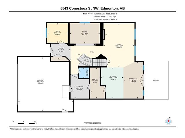 5543 Conestoga St Nw, House detached with 5 bedrooms, 3 bathrooms and 6 parking in Edmonton AB | Image 16