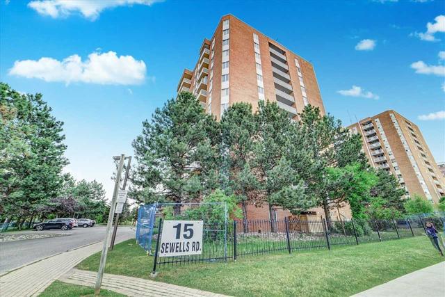 809 - 15 Sewells Rd, Condo with 2 bedrooms, 1 bathrooms and 1 parking in Toronto ON | Image 12