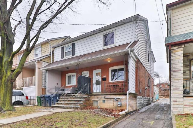 193 Prescott Ave, House semidetached with 3 bedrooms, 2 bathrooms and 1 parking in Toronto ON | Image 1