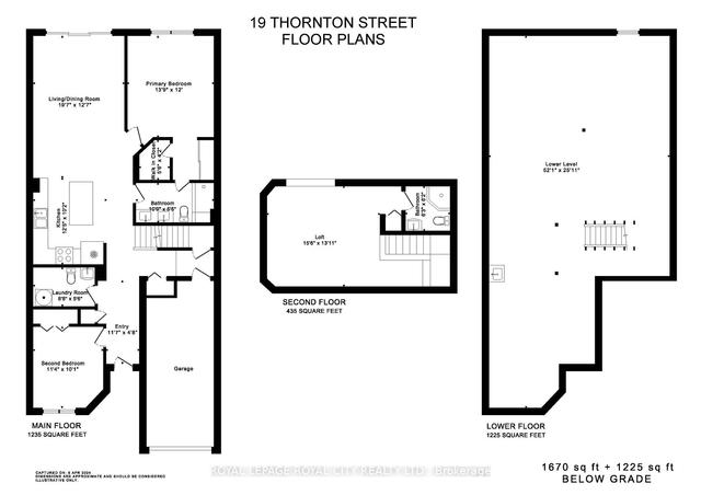19 Thornton St, House attached with 2 bedrooms, 3 bathrooms and 2 parking in Guelph ON | Image 35