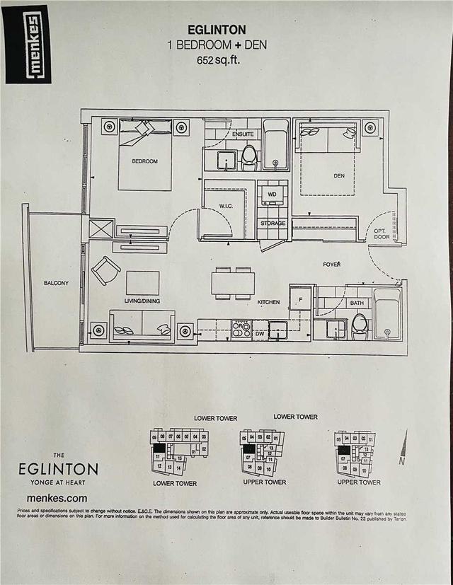 910 - 125 Redpath Ave, Condo with 1 bedrooms, 2 bathrooms and 0 parking in Toronto ON | Image 21