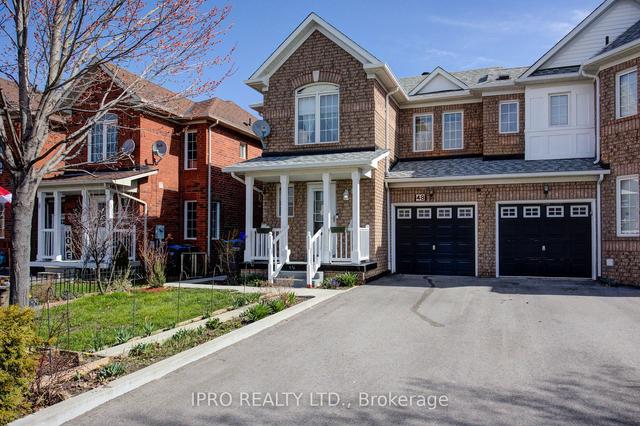 48 Thunderbird Tr, House attached with 3 bedrooms, 4 bathrooms and 3 parking in Brampton ON | Image 12