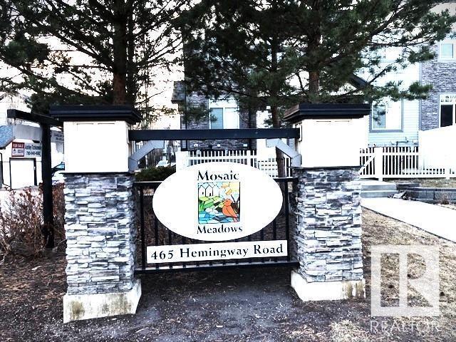 11 - 465 Hemingway Rd Nw, House attached with 3 bedrooms, 2 bathrooms and 2 parking in Edmonton AB | Image 2