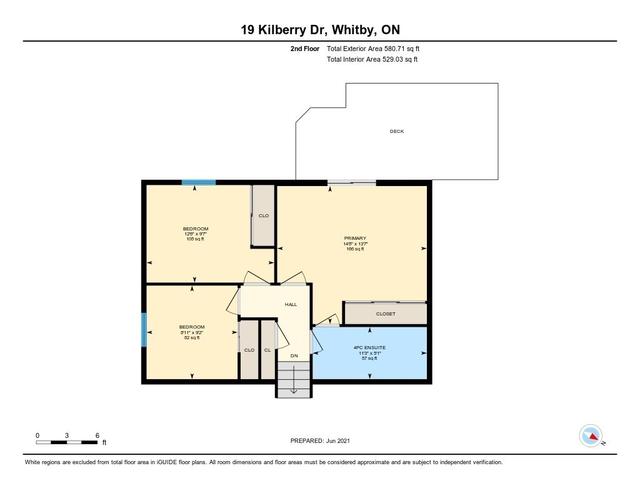 19 Kilberry Dr, House detached with 3 bedrooms, 2 bathrooms and 5 parking in Whitby ON | Image 32