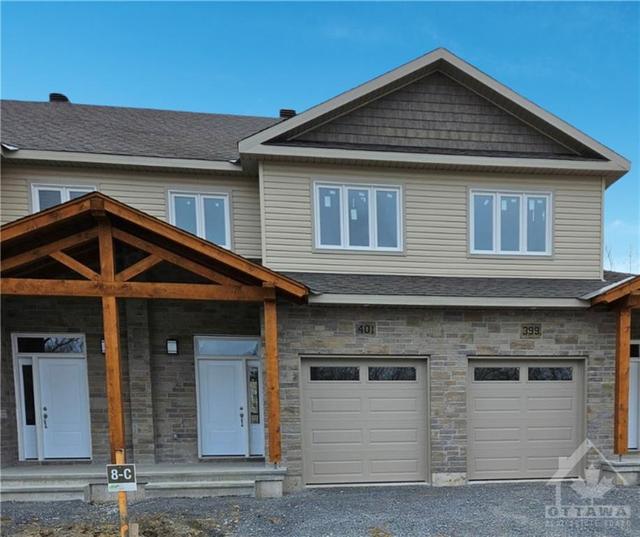 393 Voyageur Place, Townhouse with 3 bedrooms, 3 bathrooms and 1 parking in Russell ON | Image 1