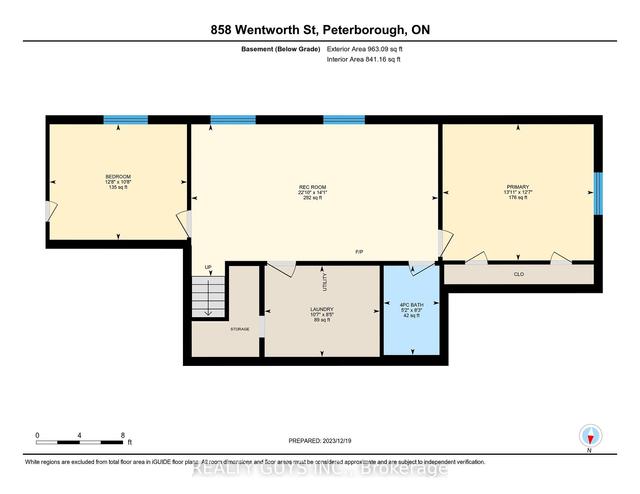 858 Wentworth St, House detached with 2 bedrooms, 2 bathrooms and 3 parking in Peterborough ON | Image 17