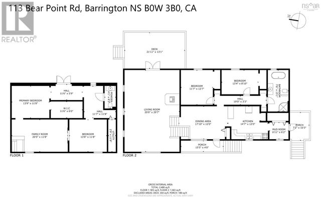 113 Bear Point Road, House detached with 3 bedrooms, 1 bathrooms and null parking in Barrington NS | Image 47