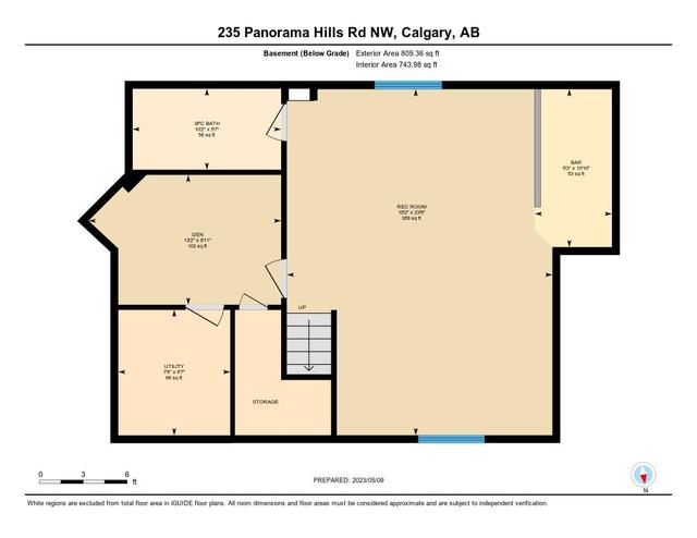 235 Panorama Hills Road Nw, House detached with 3 bedrooms, 3 bathrooms and 6 parking in Calgary AB | Image 35