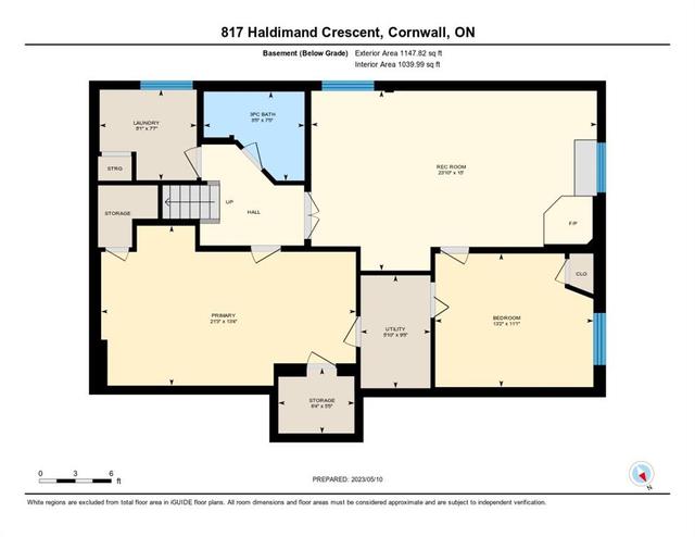 817 Haldimand Crescent, House detached with 5 bedrooms, 2 bathrooms and 5 parking in Cornwall ON | Image 29