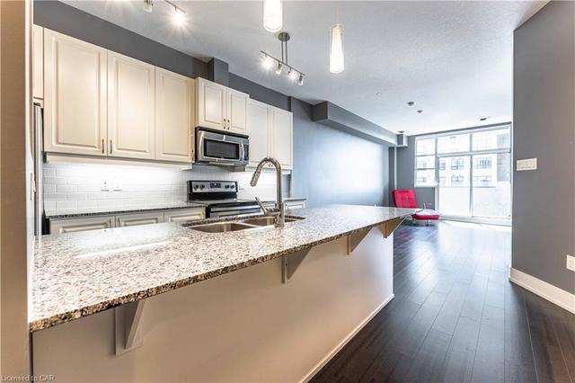 607 - 112 Benton Street, House attached with 1 bedrooms, 1 bathrooms and 1 parking in Kitchener ON | Image 7