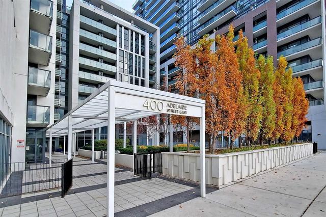 519 - 400 Adelaide St E, Condo with 1 bedrooms, 1 bathrooms and 0 parking in Toronto ON | Image 1