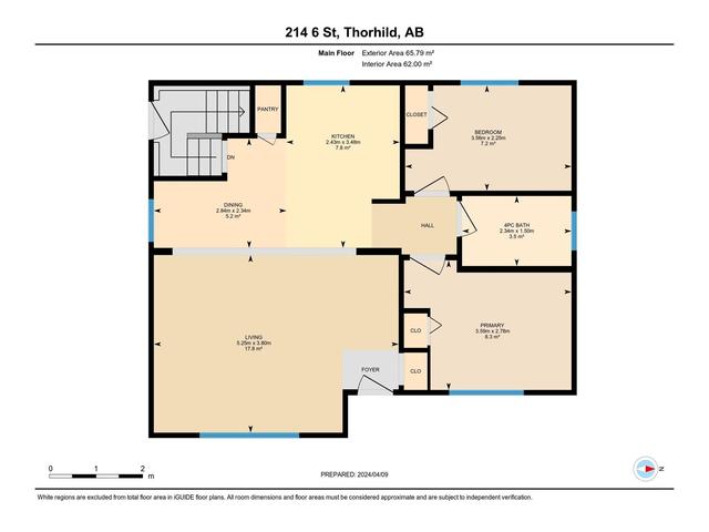 214 6th St, House detached with 4 bedrooms, 1 bathrooms and null parking in Thorhild County AB | Image 34