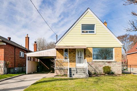 16 Denham Rd, House detached with 4 bedrooms, 2 bathrooms and 4 parking in Toronto ON | Card Image