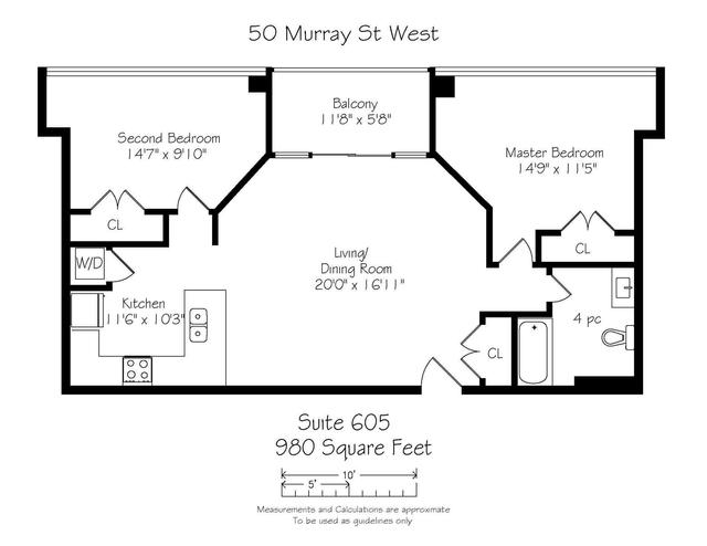 605 - 50 Murray St W, Condo with 2 bedrooms, 1 bathrooms and 1 parking in Hamilton ON | Image 28