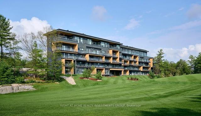 410 - 120 Carrick Tr, Condo with 1 bedrooms, 1 bathrooms and 1 parking in Gravenhurst ON | Image 1