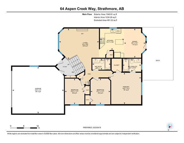 64 Aspen Creek Way, House detached with 5 bedrooms, 3 bathrooms and 4 parking in Wheatland County AB | Image 45