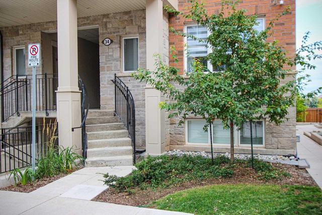 3402 - 2420 Baronwood Dr, Townhouse with 2 bedrooms, 2 bathrooms and 1 parking in Oakville ON | Image 2