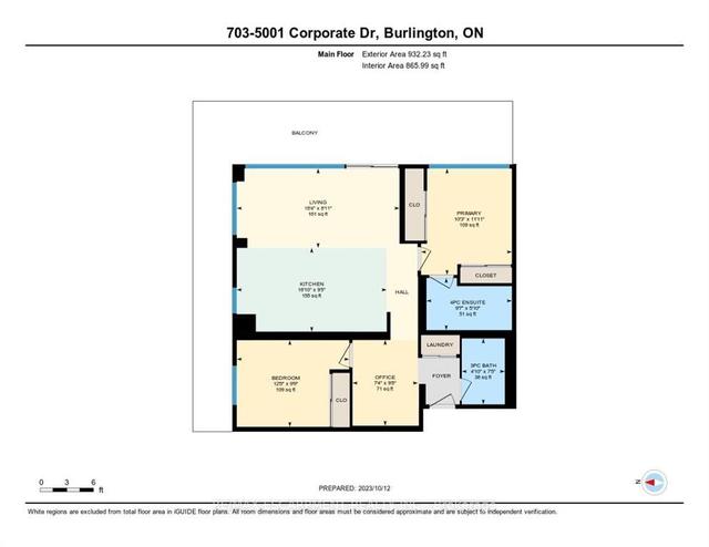 703 - 5001 Corporate Dr, Condo with 2 bedrooms, 2 bathrooms and 2 parking in Burlington ON | Image 33