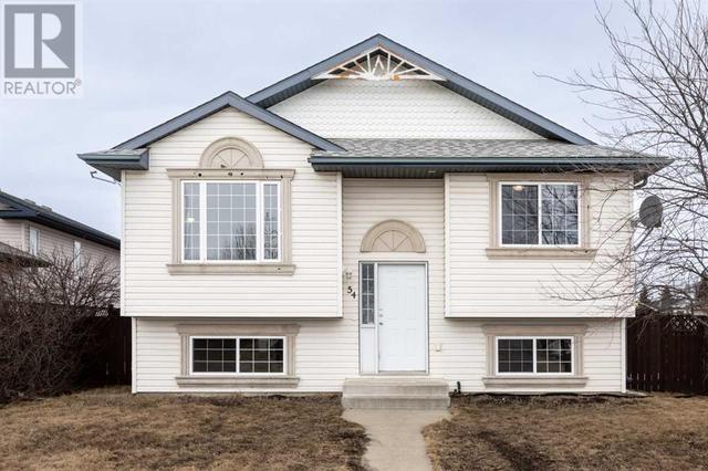 54 Herder Drive, House detached with 4 bedrooms, 2 bathrooms and 2 parking in Sylvan Lake AB | Image 1