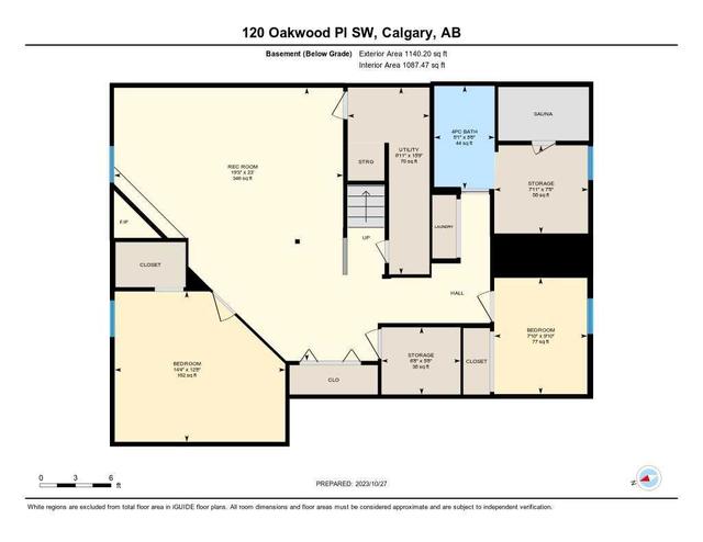 120 Oakwood Place Sw, House detached with 5 bedrooms, 2 bathrooms and 3 parking in Calgary AB | Image 43