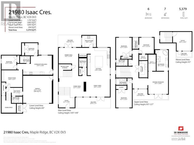21980 Isaac Crescent, House detached with 7 bedrooms, 7 bathrooms and 6 parking in Maple Ridge BC | Image 40